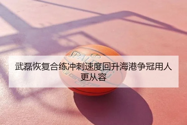 武磊恢复合练冲刺速度回升海港争冠用人更从容